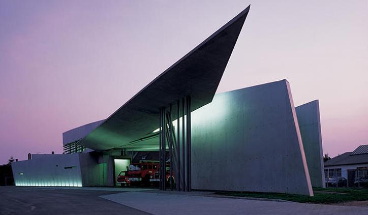 The Vitra Fire Station 1994 Hadids first major built commission 