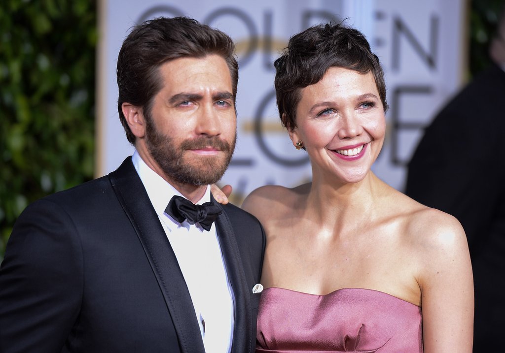 Maggie Jake Gyllenhaal Golden Globes Photos