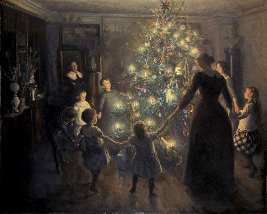 Glade Jul by Viggo Johansen 1891 540 M