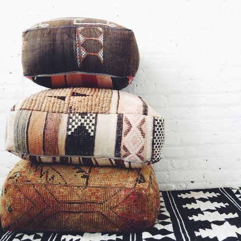 Moroccan Floor Pillows:)