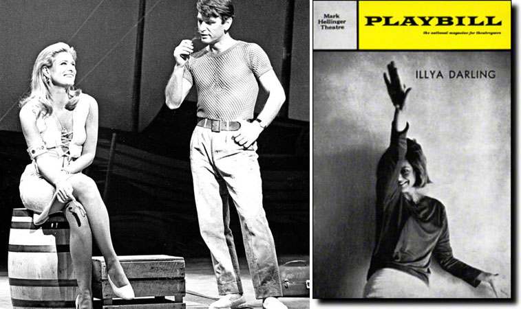 Ilya Darling: 50 χρόνια πριν στο Broadway, Never On sunday, musical, 1967, N.Y N.Y, θέατρο Μπρόντγουέϊ, Μελίνα Μερκούρη,MELINA MERCOURI, nikosonline.gr