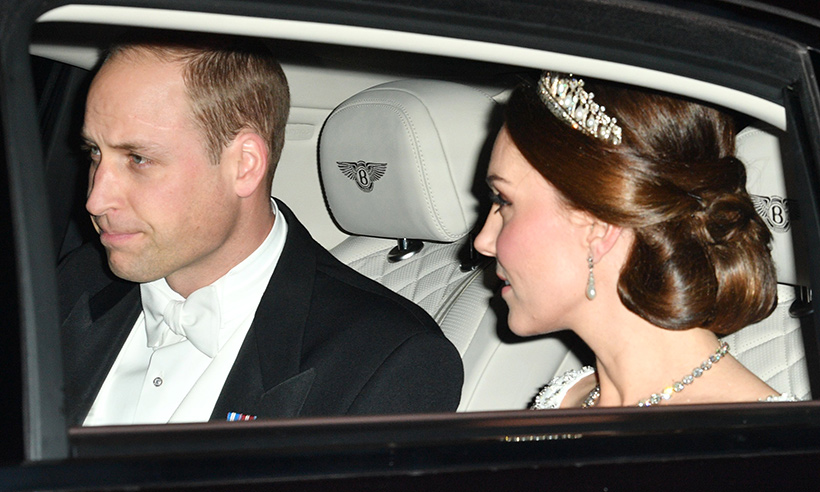 Αποτέλεσμα εικόνας για Kate Middleton Wears Princess Diana's Tiara to The Queen's Winter Party