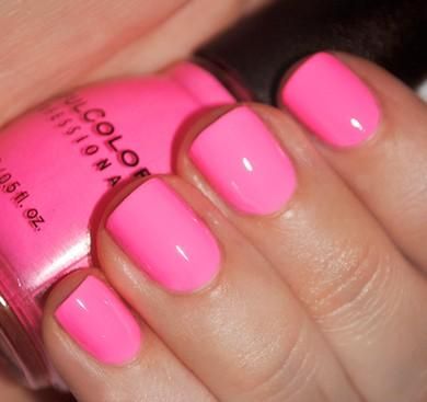Sinful colors Nail Polish Swatch in 24/7. I have this color! And i LOVE it!! Def a summer color!! I will be having this color on my nails 24/7 lol