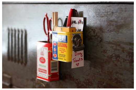 Mini Magnetic Kitchen Organizer Tins