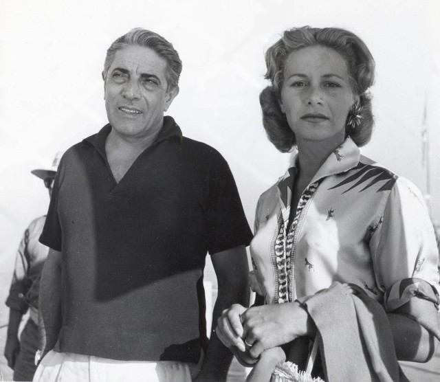 images easyblog articles 7641 b2ap3 medium aristotle onassis and wife tina at the venice film festival in 1957 B3NF4D M
