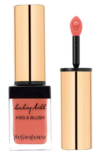 best liquid lipsticks to try Yves Saint Laurent Baby Doll Kiss Blush10
