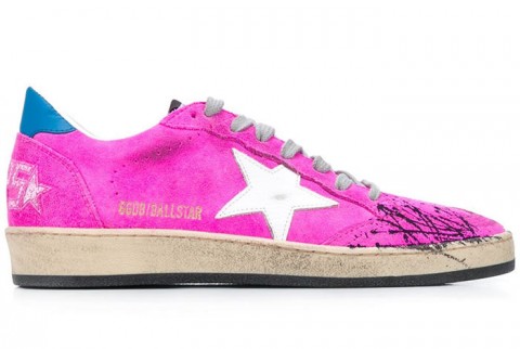 images easyblog articles 11271 b2ap3 thumbnail best pink sneakers trainers for women Golden Goose Ballstar Distressed Effect Pink Sneakers