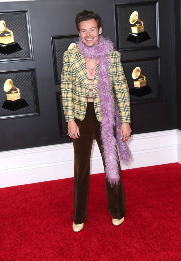 GRAMMYS 2021 Beyonce Taylor Swift Harry Styles BTS and more steal the show as the best dressed celebs on the red carpet 1 1