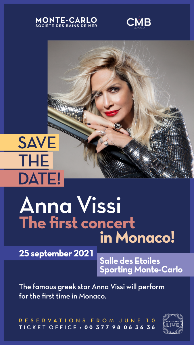 Anna Vissi Concert in Monaco