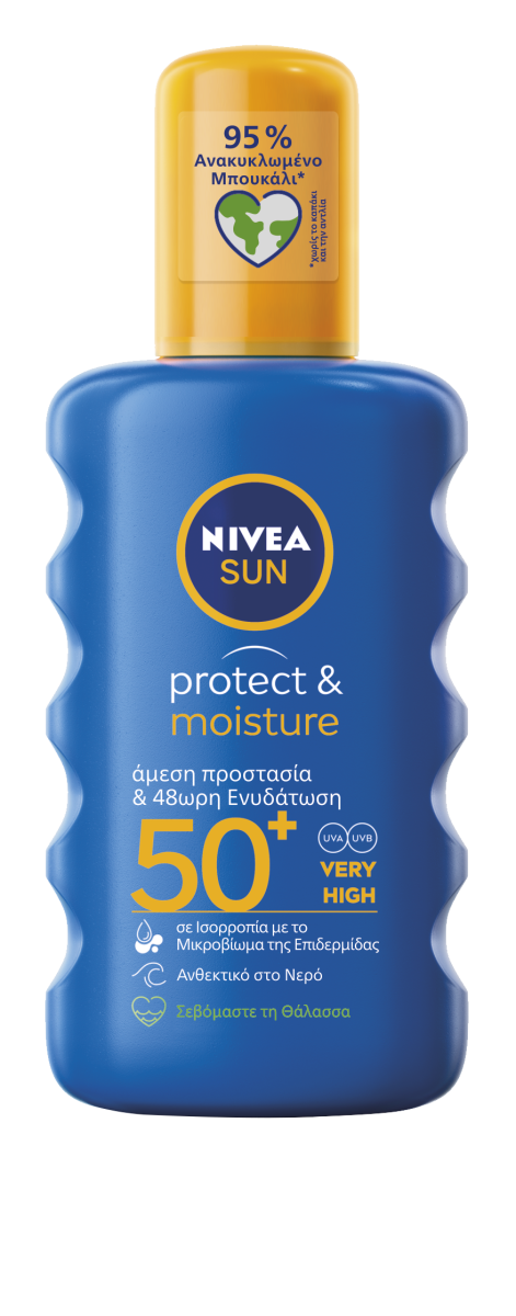 NIVEA SUN Protect Moisture Spray SPF50p 200ml GR sticker