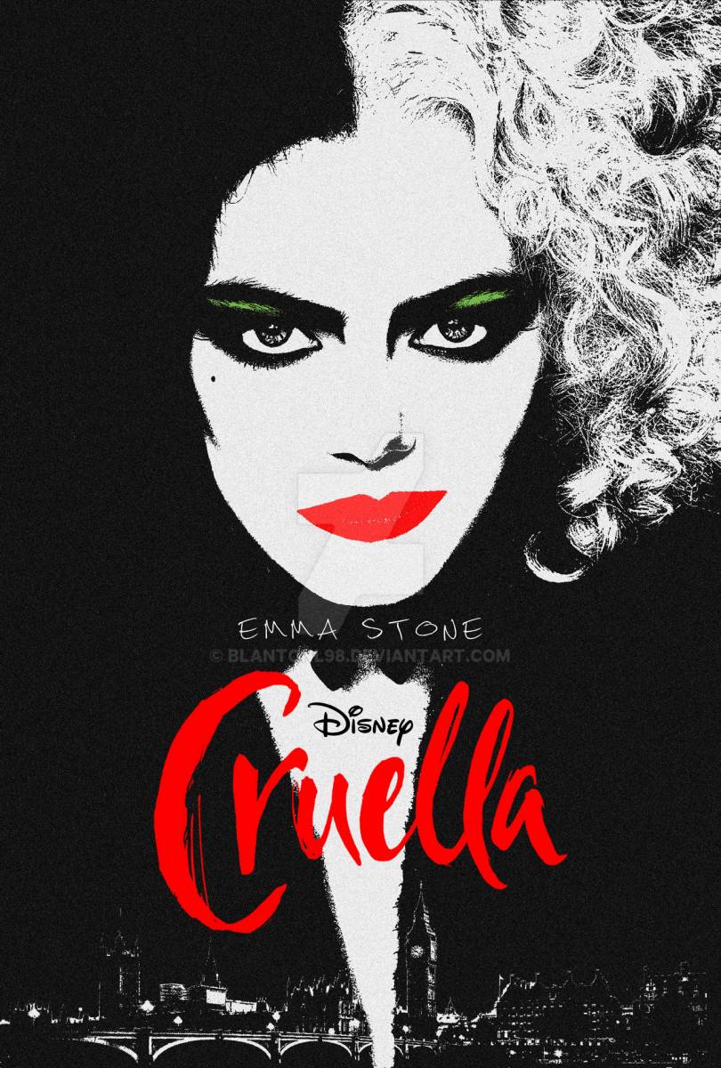 cruella 2021 movie poster by blantonl98 deef774 fullview