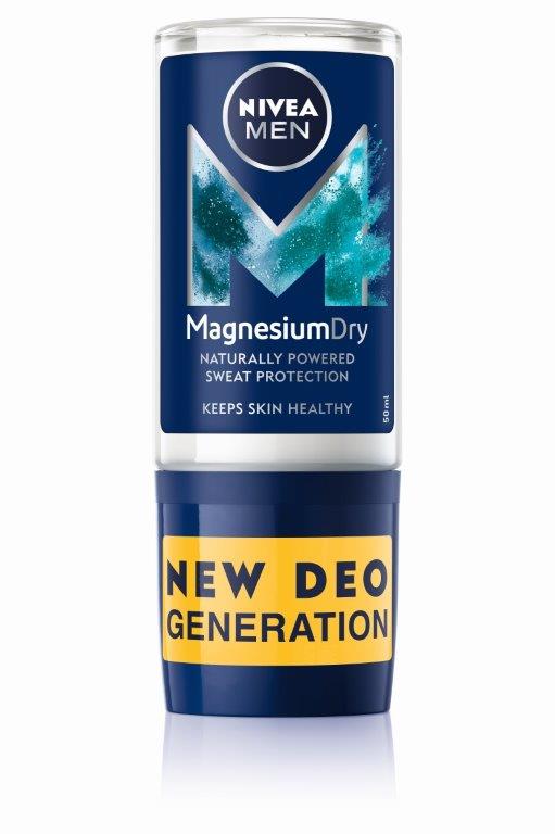 INT 83129 NIVEA Deo ML MagnesiumDry RollOn 50ml front layer