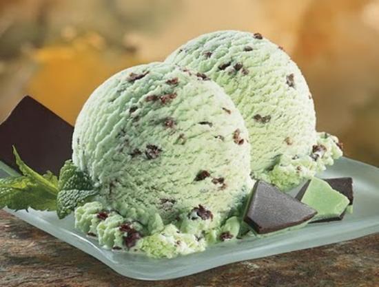 mint chocolate ice cream 1