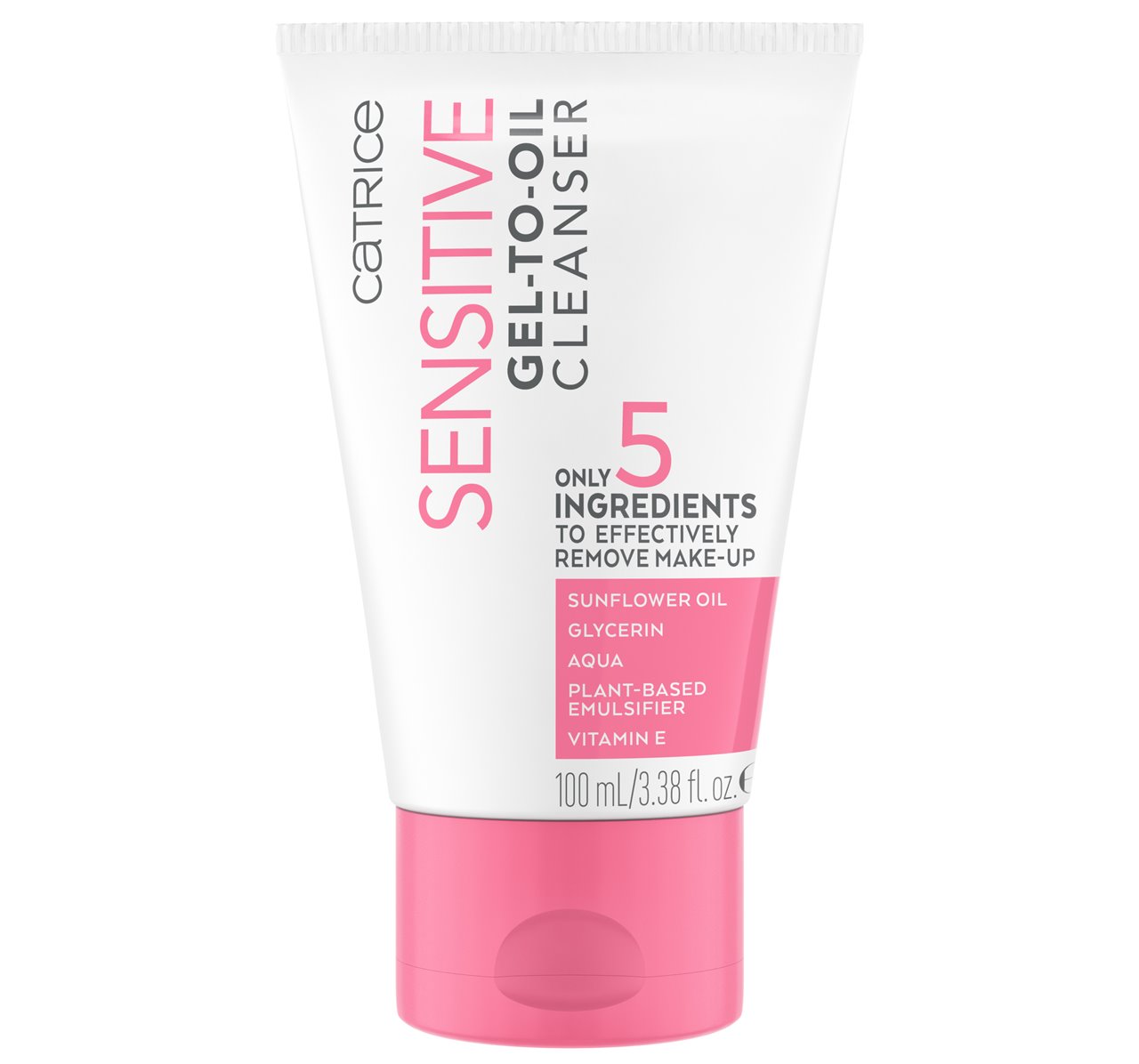 catrice sensitive gel to oil cleanser 100ml