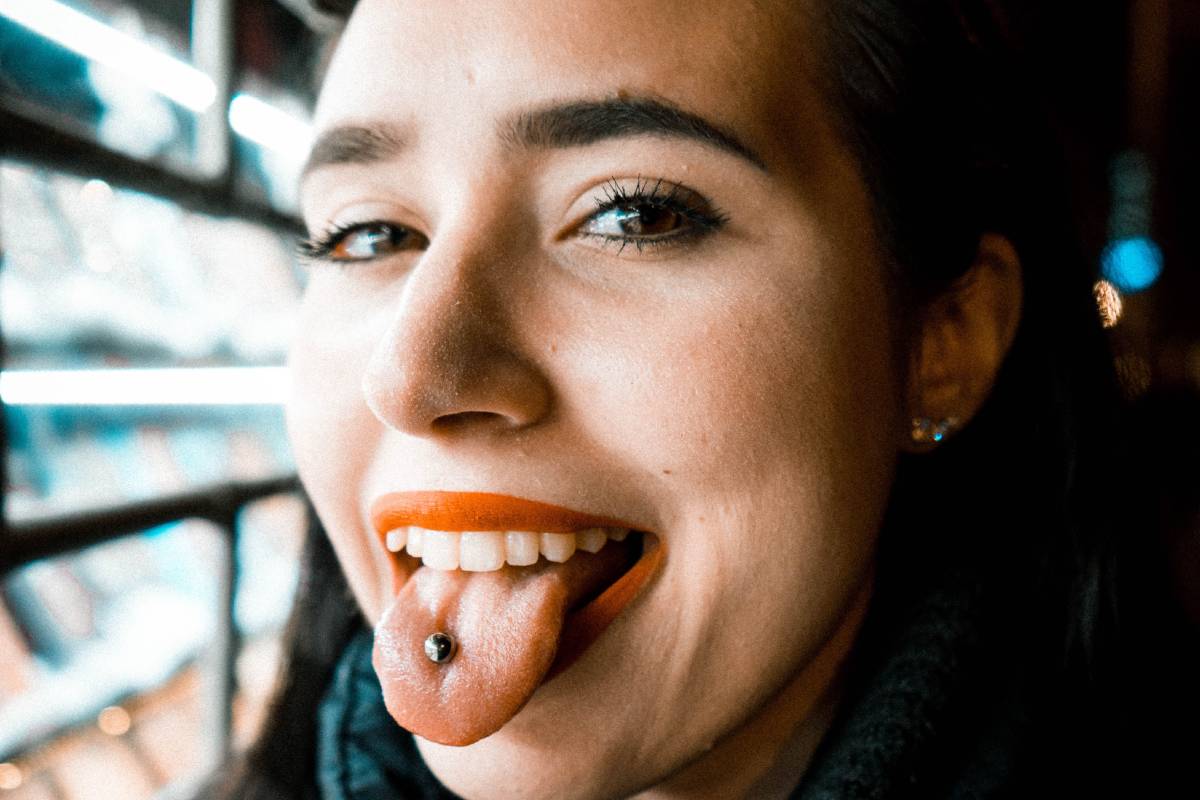 Likewomangr tongue piercing 1